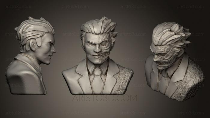 Busts of heroes and monsters (BUSTH_0453) 3D model for CNC machine